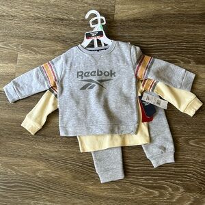 Reebok 3 Piece Jogger Set 18M